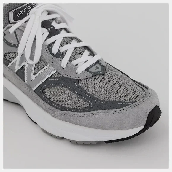 New Balance® (Men's 13 D) 990v6 Made In USA Running Shoes in Grey - $200